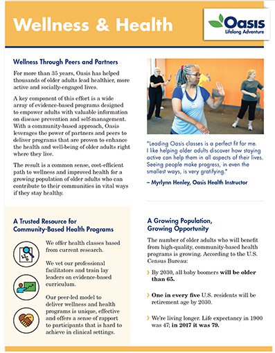 Health Program Overview 2019 Image