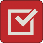 Red Check mark box