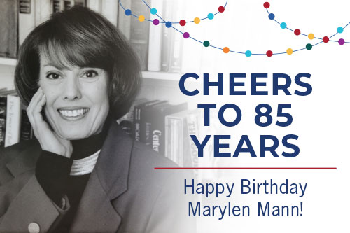 Marylen Mann 85th Birthday