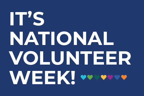 National Volunteer Week Graphic