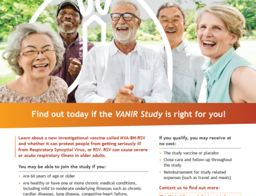 RSV Vaccine Research Study – Ages 60+