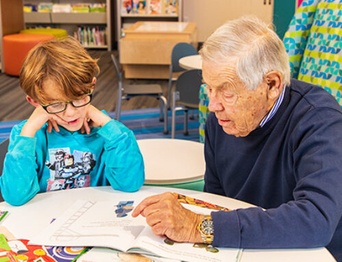 Oasis Intergenerational Tutoring Recognized as a Program of Distinction