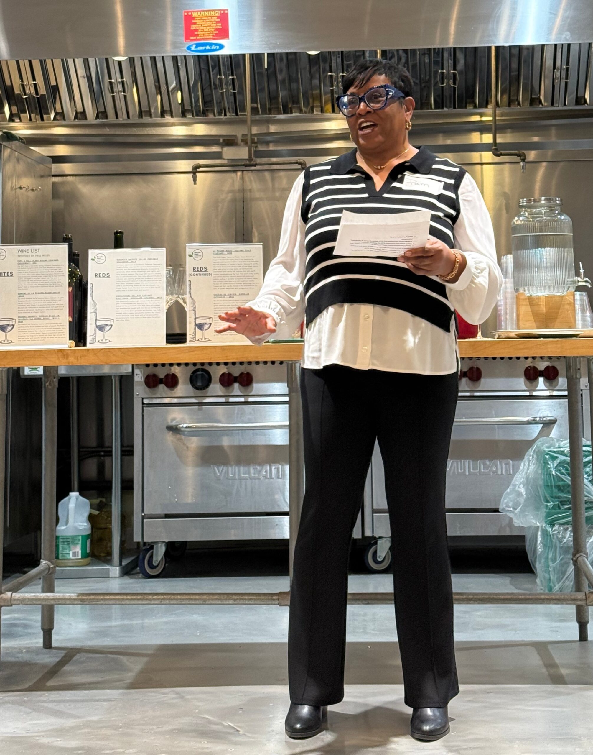 pam harden at event speaking