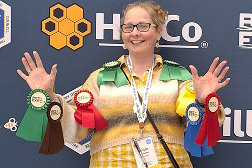 Angie Redecker beekeeper