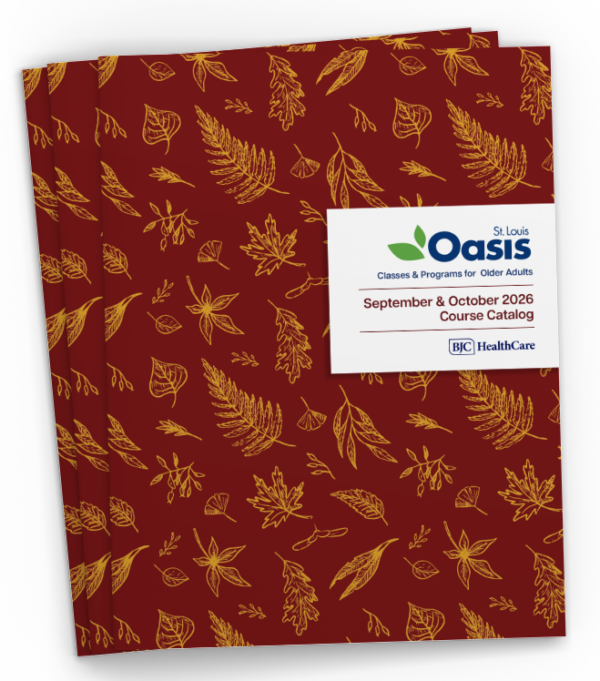 St. Louis Oasis Catalog Cover for Fall 2026
